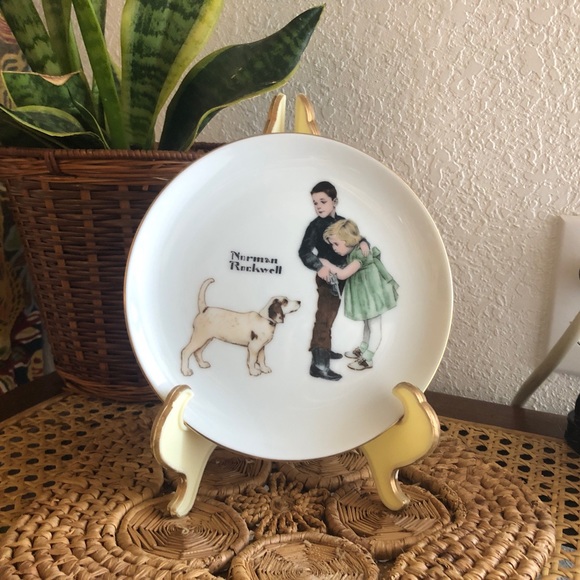 Norman Rockwell "Big Brother" Limited Series Collector's Porcelain Plate - Picture 4 of 10